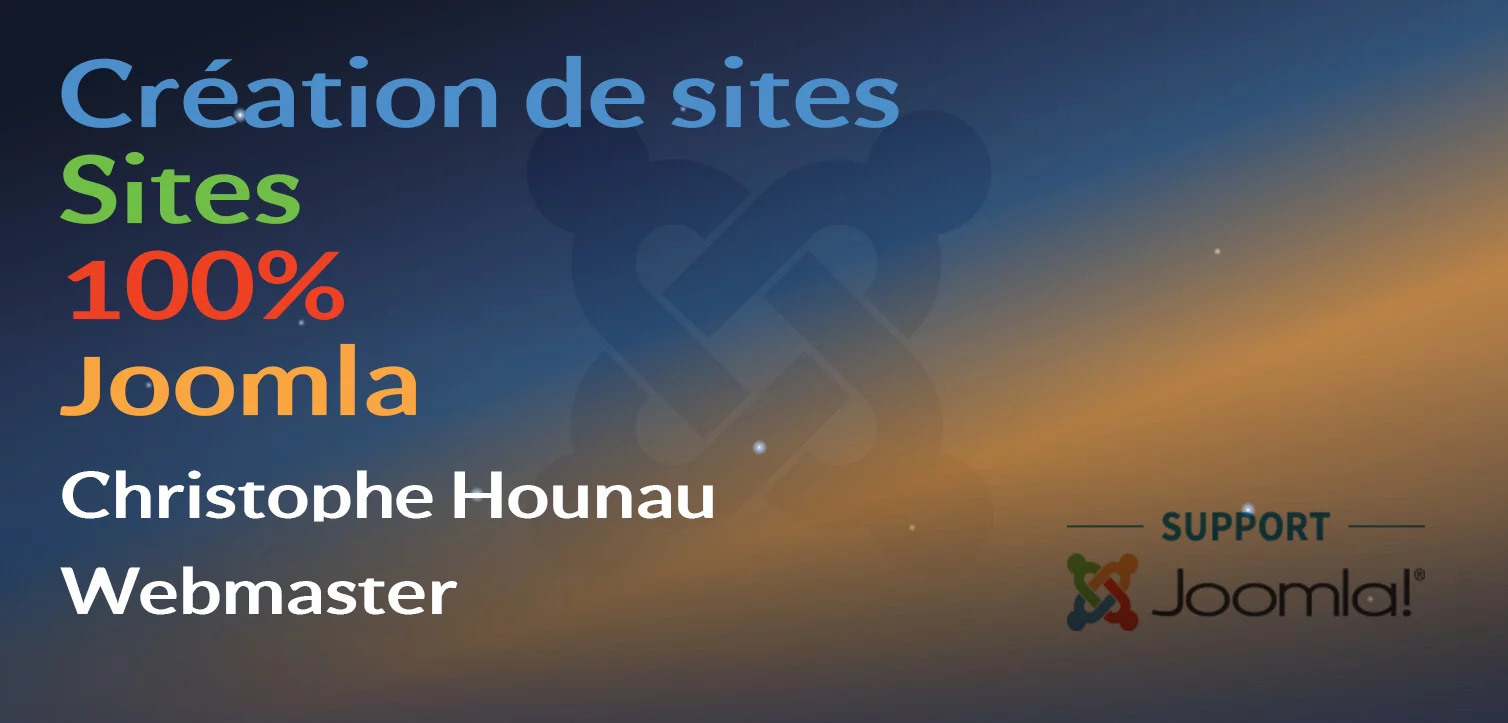 Création et gestion de sites Joomla